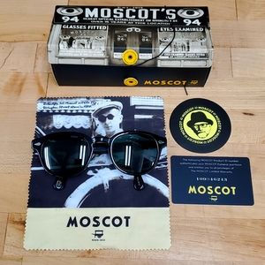 Moscot Lemtosh Glossy Black Sunglasses